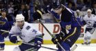 Canucks sweep Blues, advance to second round