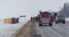 Several children injured in school bus crash near Elfros, Sask.
